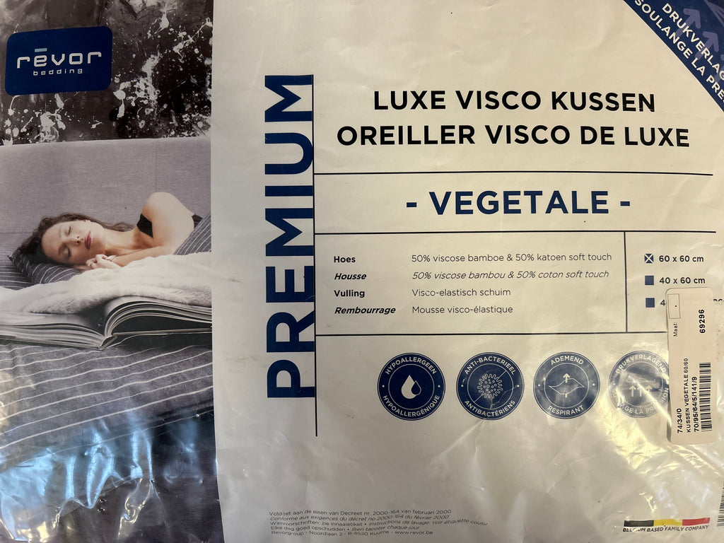 Kussen-Luxe Visco-Drukverlagend-60x60