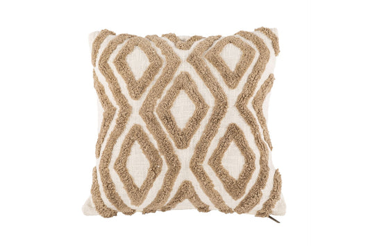 Kussen SAHARA CONTRAST 45 x 45cm, ivory