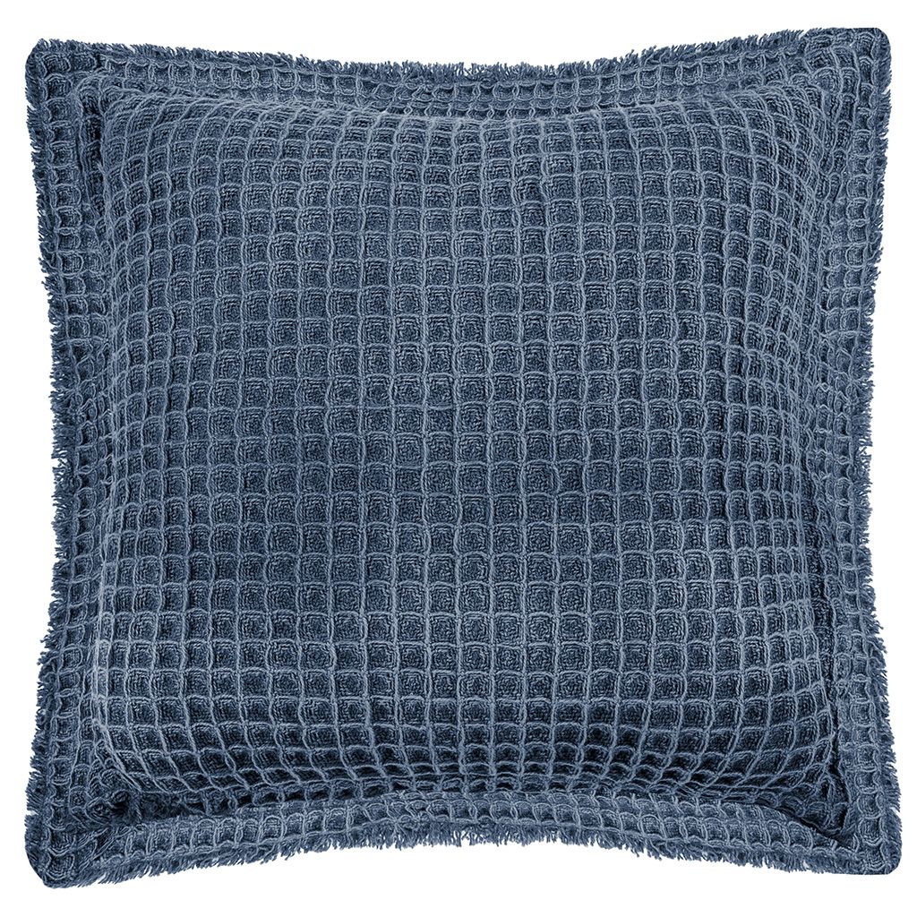 Kussen Waffle 45 x 45cm Stone Blue
