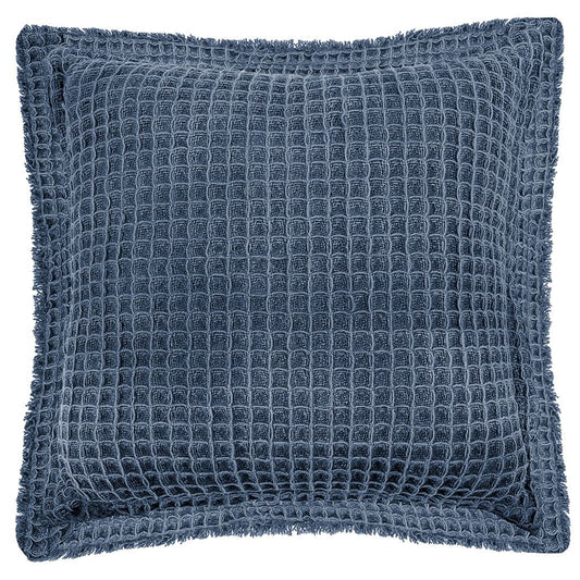 Kussen Waffle 45 x 45cm Stone Blue