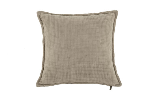Kussen Suzette 45 x 45cm, Taupe