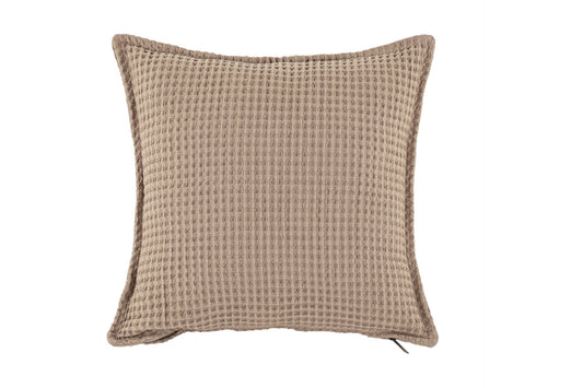 Kussen Honeycomb 45 x 45cm, Taupe