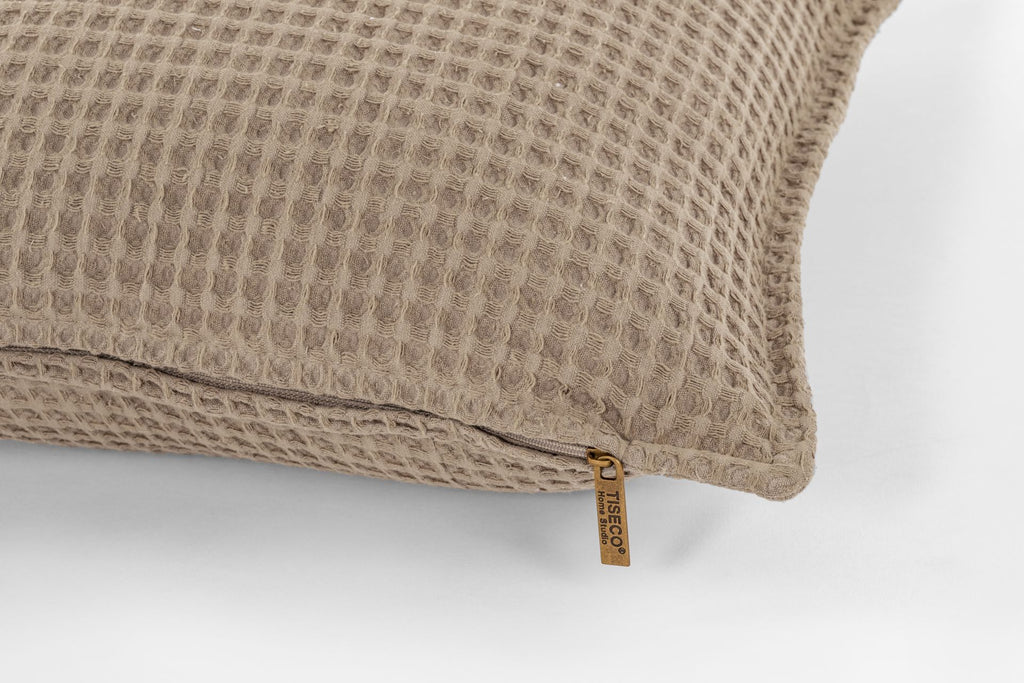 Kussen Honeycomb 45 x 45cm, Taupe