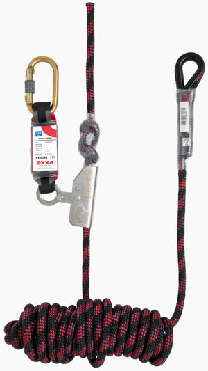 OXXA® Huntington 4111 rope Grab valstopapparaat met valdemper en lijn